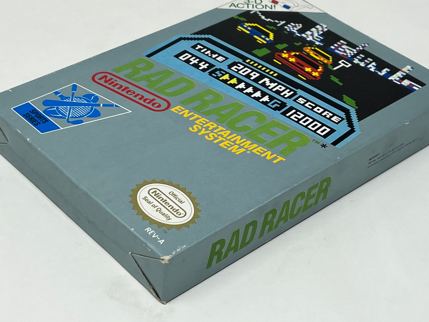 NES Nintendo - Rad Racer - Complete