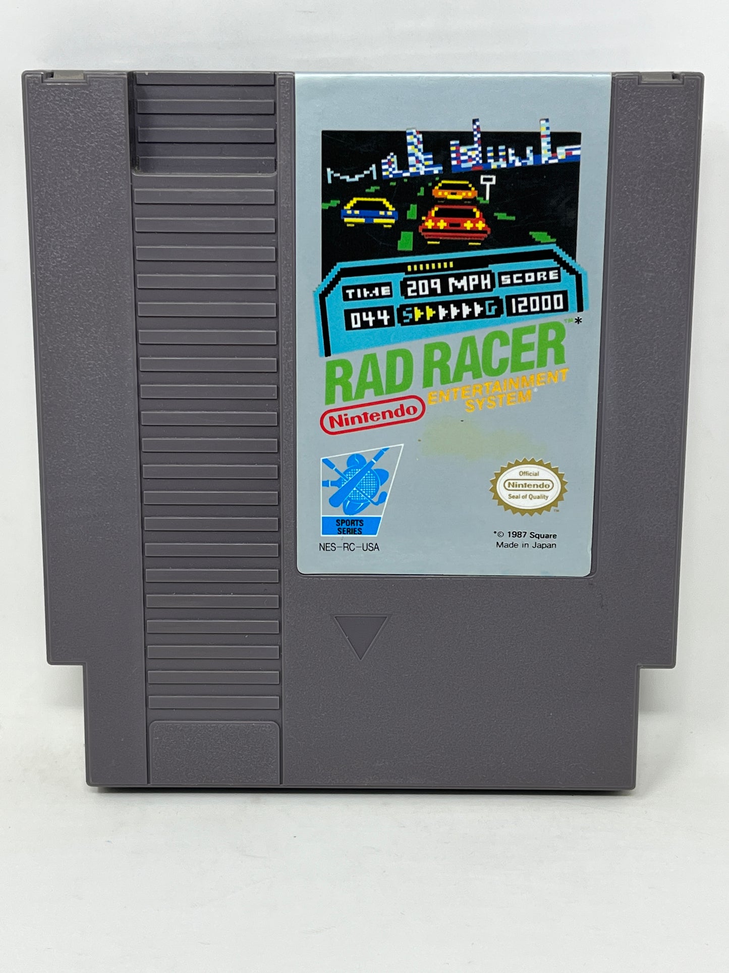 NES Nintendo - Rad Racer - Complete