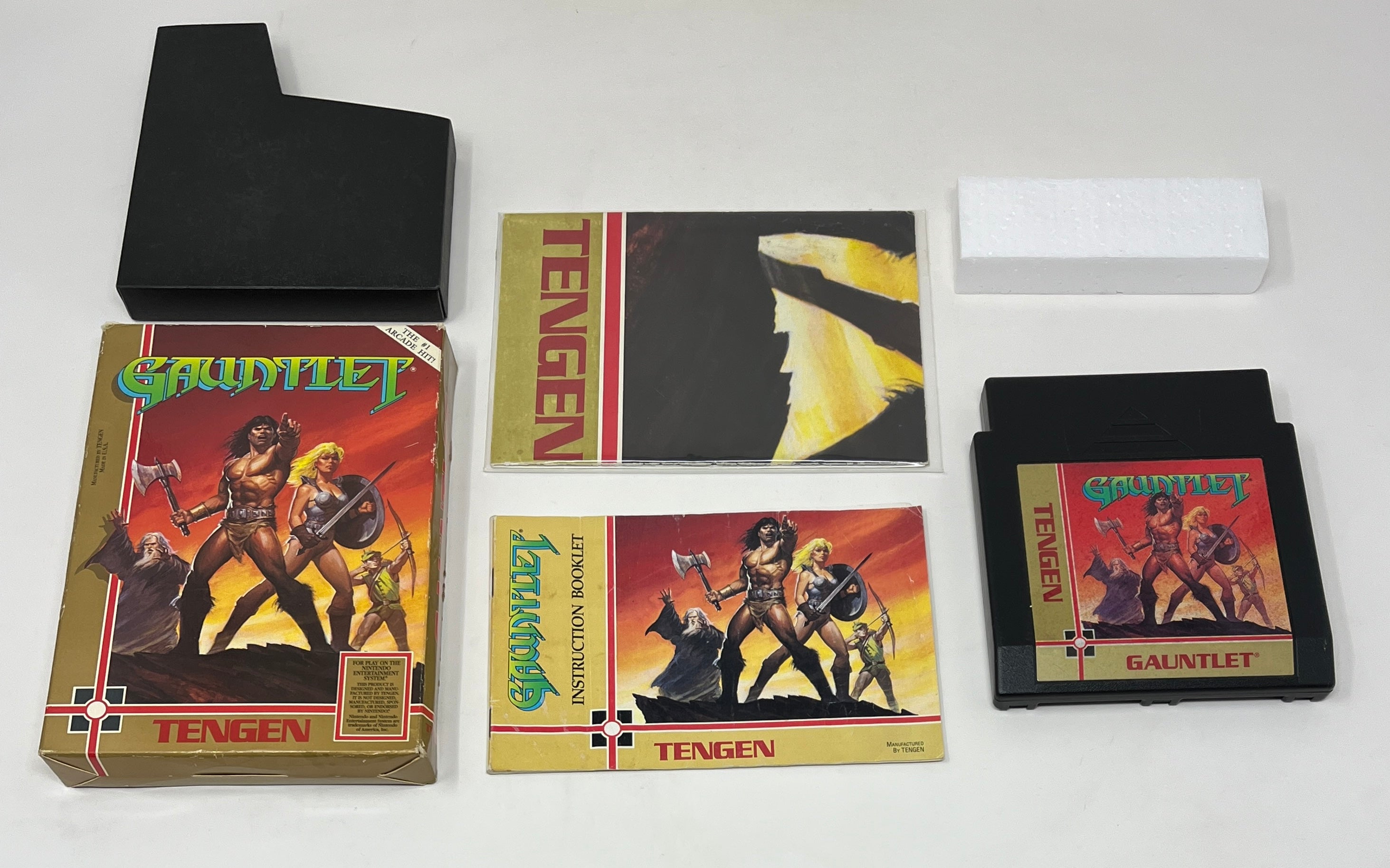 Nintendo hotsell NES GAUNTLET Box, Manual, Poster, Insert Only (NO GAME) NEAR MINT!!