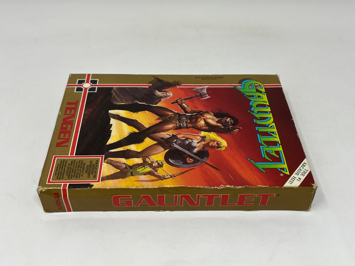 NES Nintendo - Gauntlet (Tengen) Complete in Box