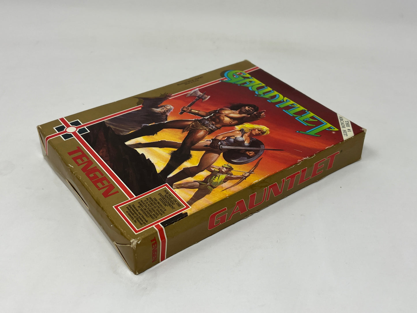 NES Nintendo - Gauntlet (Tengen) Complete in Box