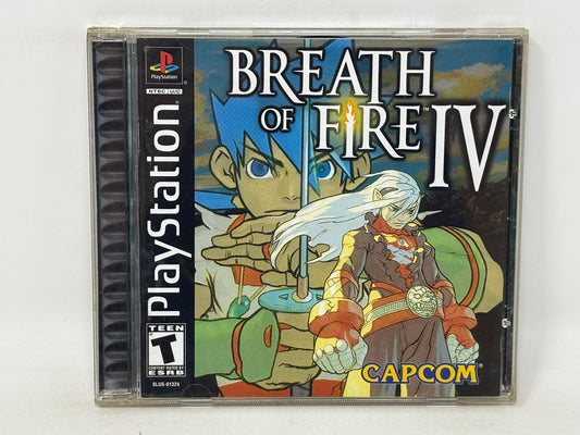 Sony PlayStation - Breath of Fire IV 4 - Complete