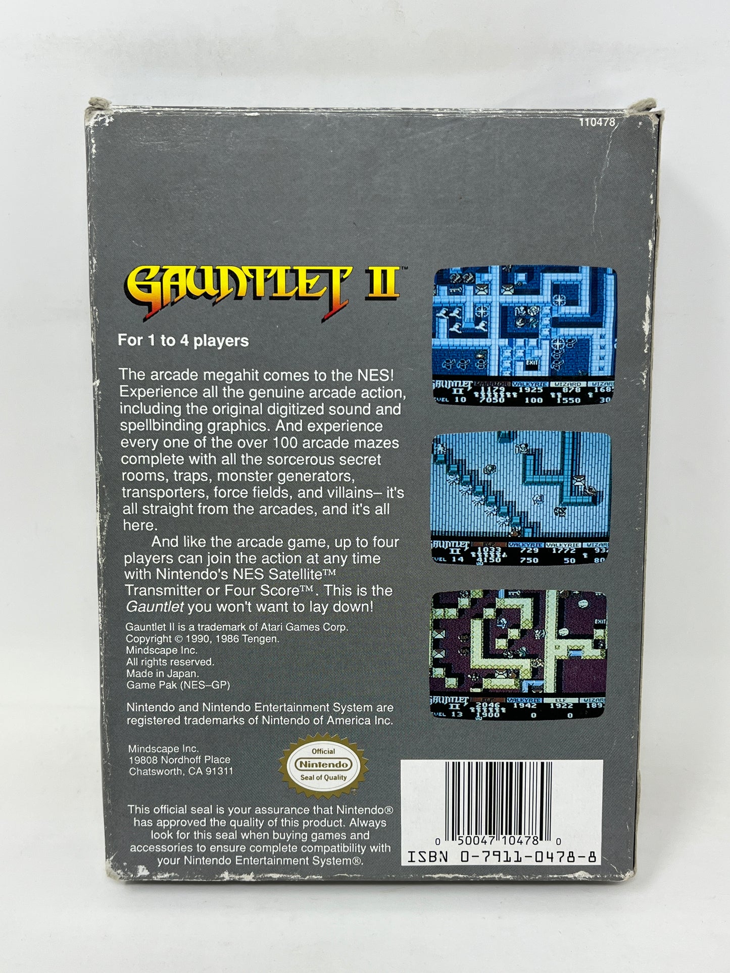 NES Nintendo - Gauntlet II - CIB - Complete