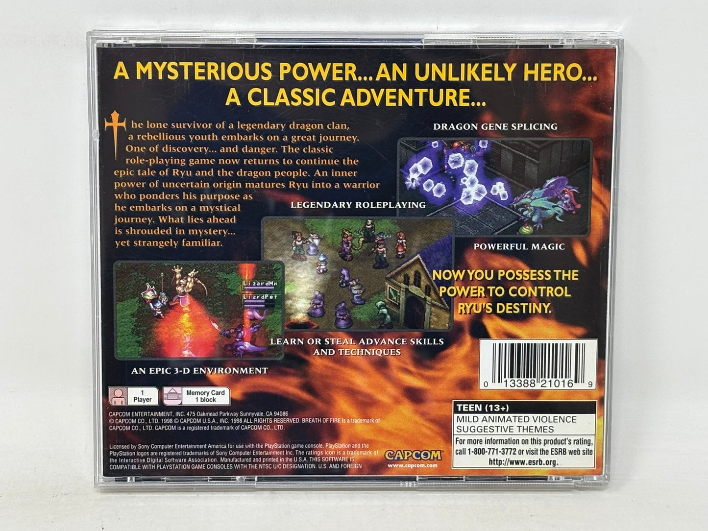 Sony PlayStation - Breath of Fire III 3 - Complete