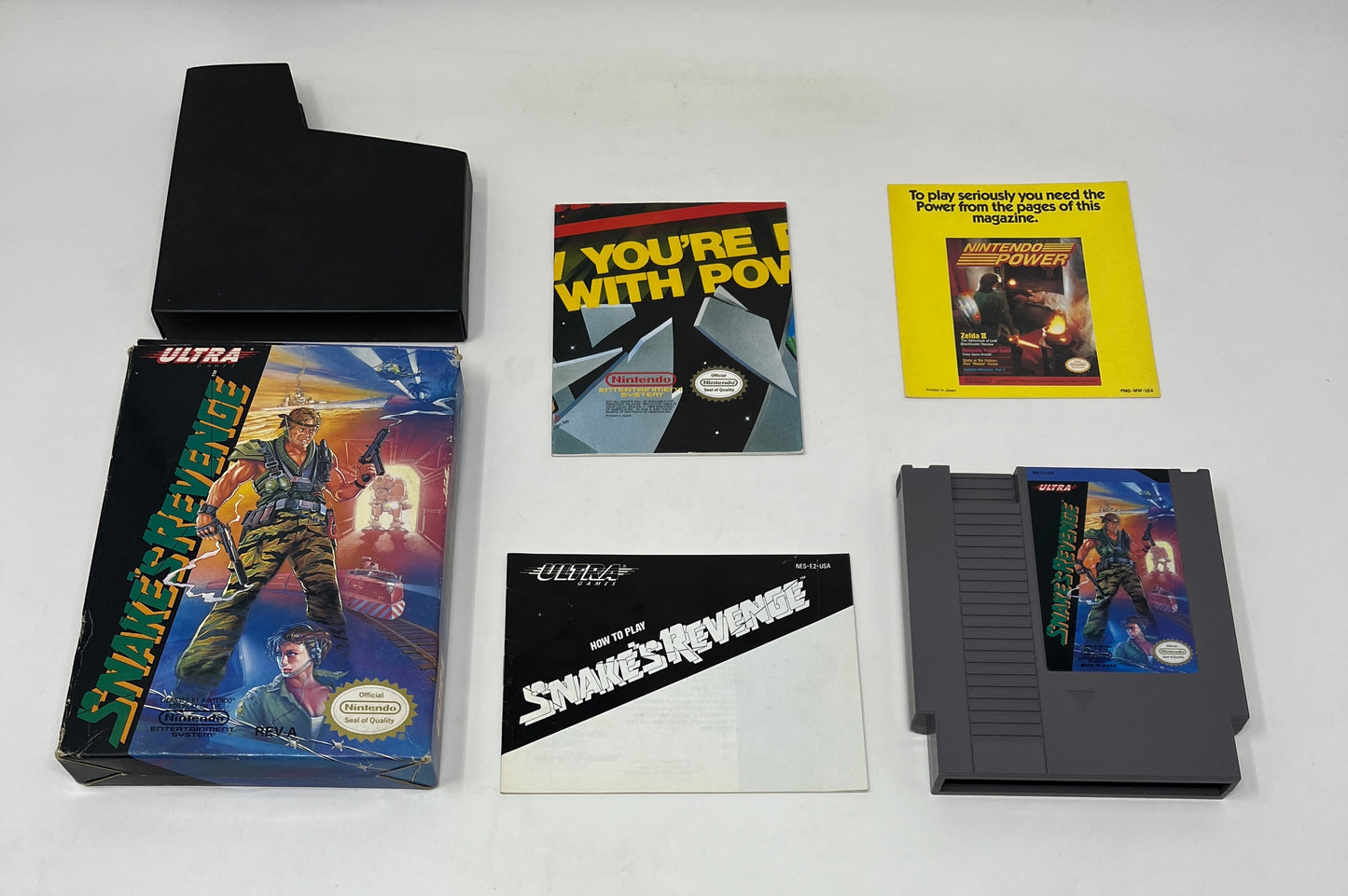 NES Nintendo - Snake's Revenge - Complete