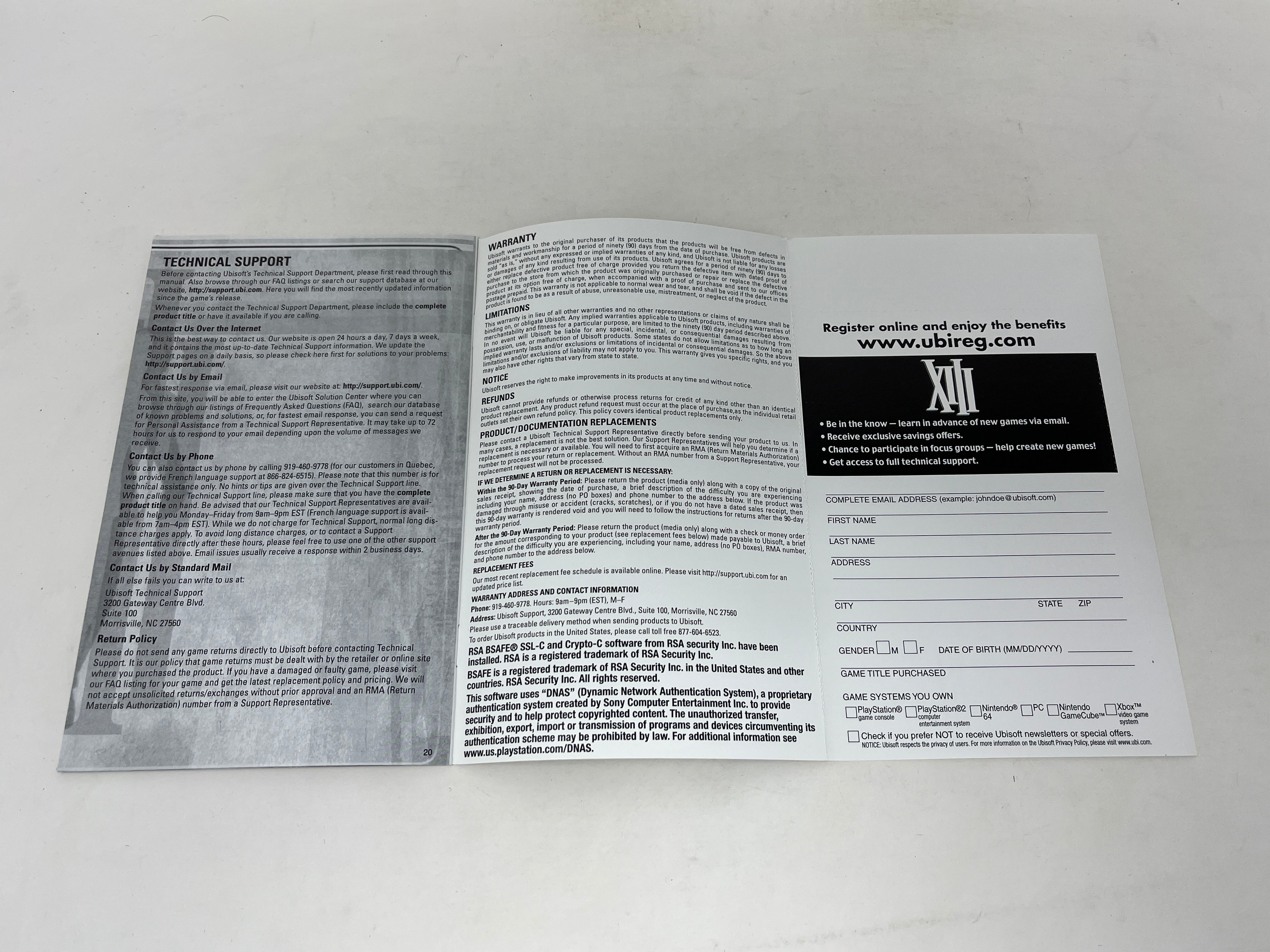 Sony Playstation 2 Manuals, With Free Postage | UK