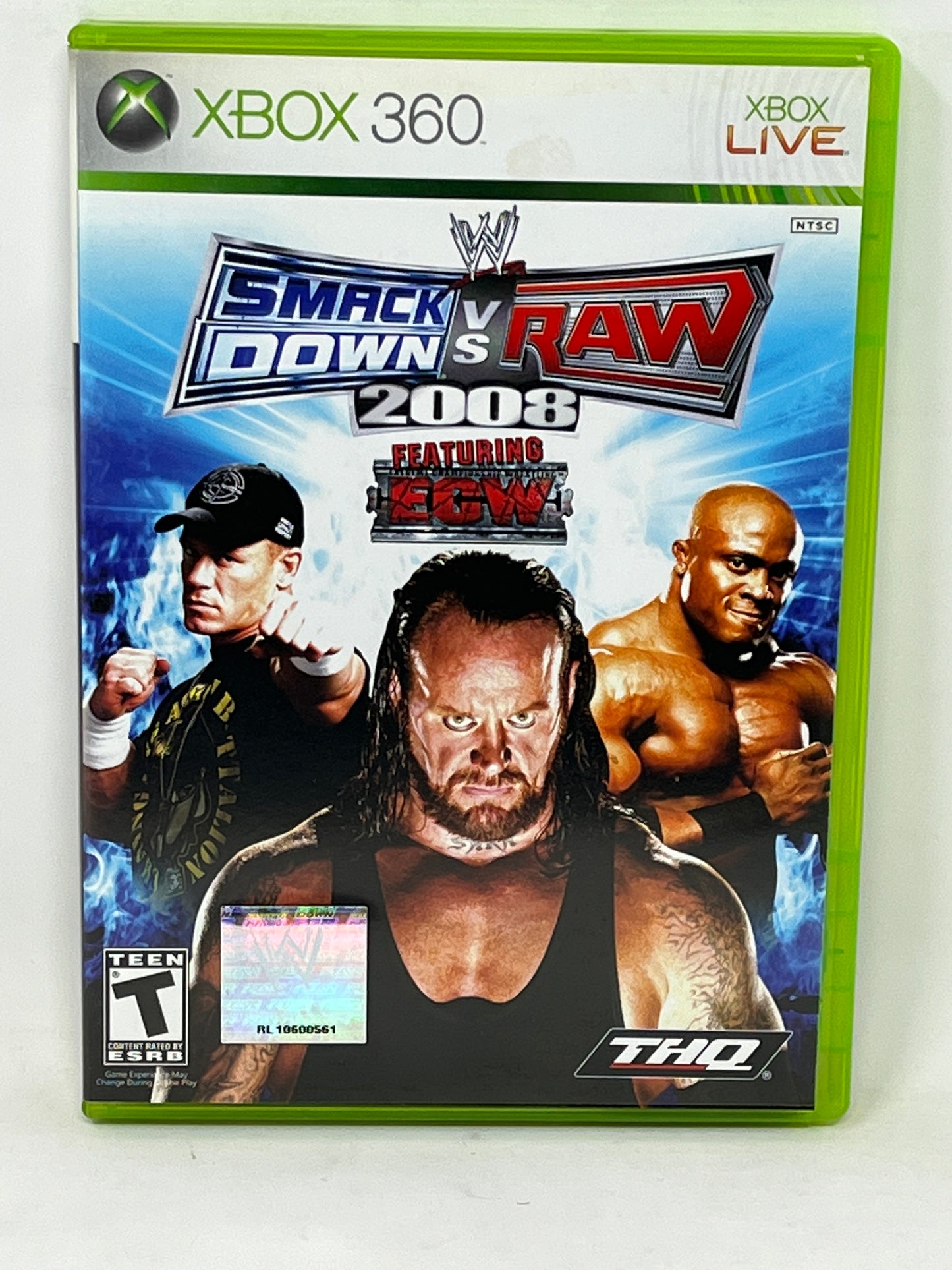 XBox 360 - WWE Smackdown vs Raw 2008 - Complete