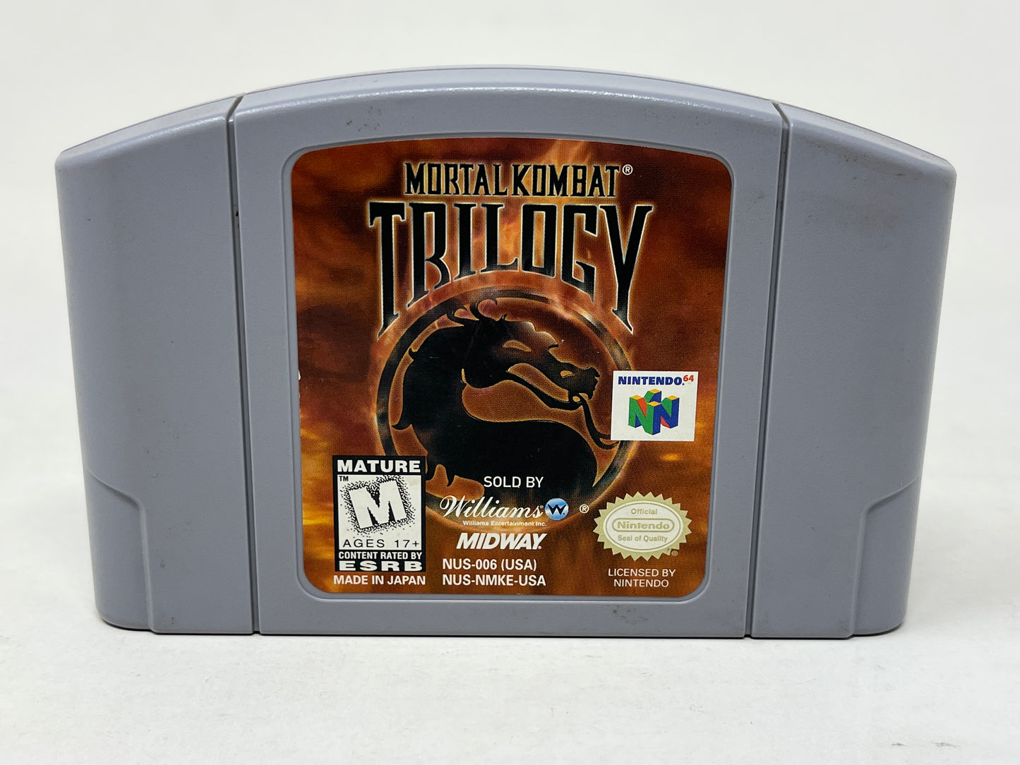 Nintendo 64 N64 - Mortal Kombat Trilogy