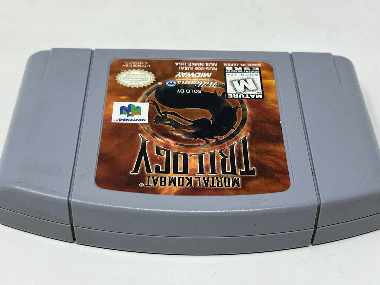 Nintendo 64 N64 - Mortal Kombat Trilogy