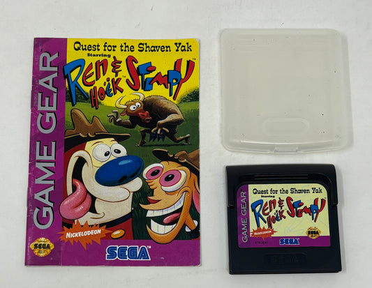 Sega Game Gear - Ren and Stimpy Quest for the Shaven Yak