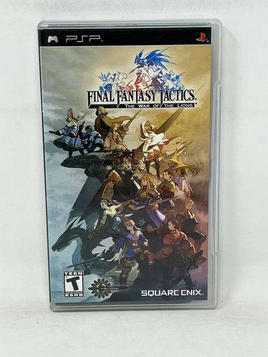 Sony PSP - Final Fantasy Tactics: War of the Lions - Complete