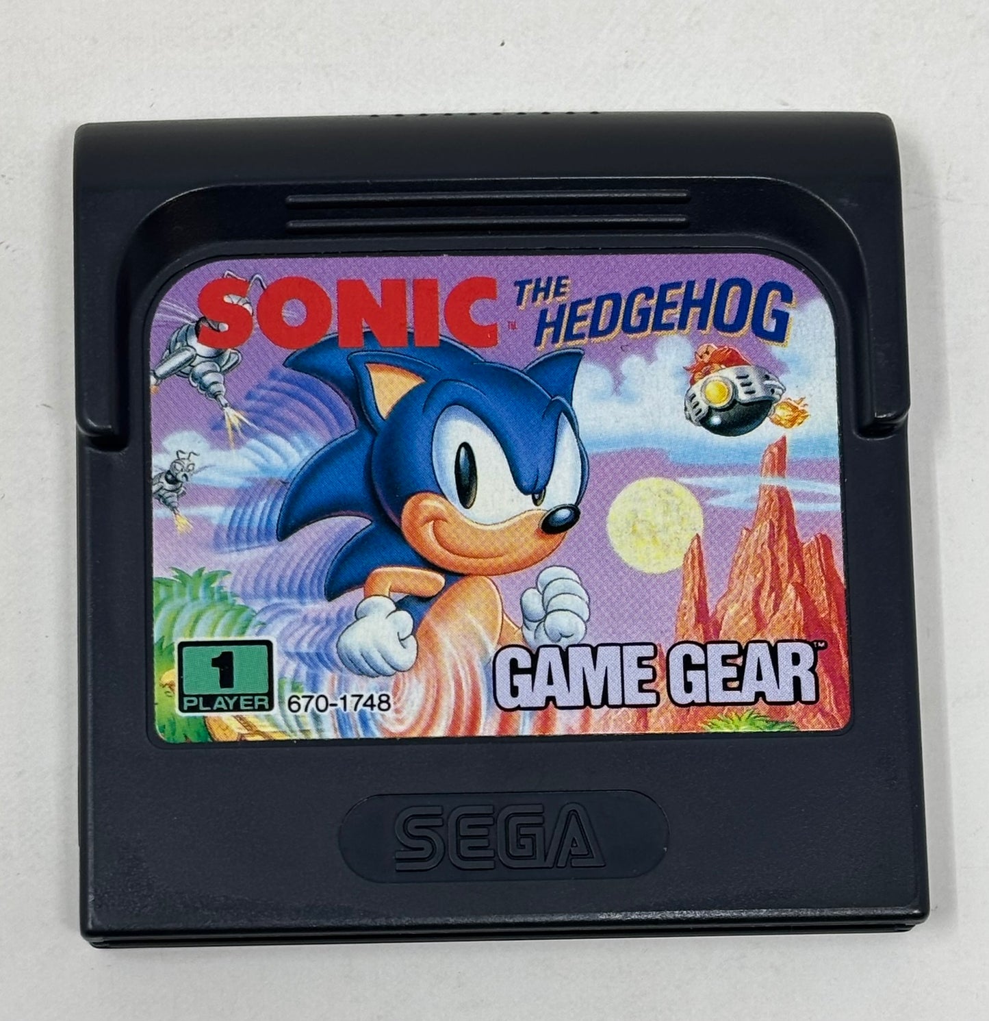 Sega Game Gear - Sonic the Hedgehog