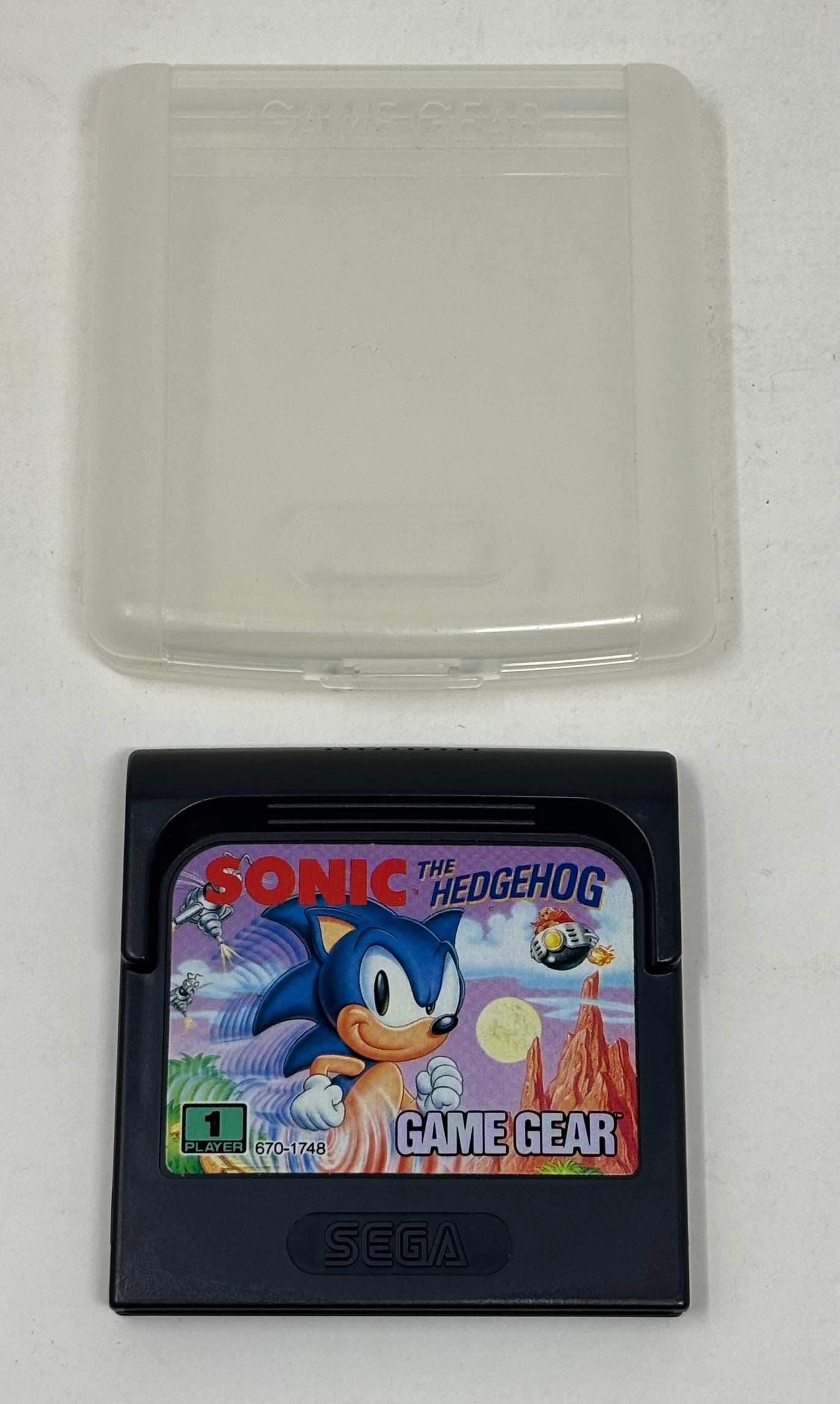 Sega Game Gear - Sonic the Hedgehog