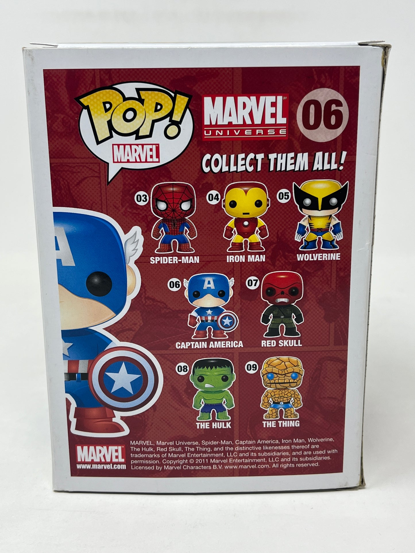 New Funko Pop - Captain America 06 - Marvel Comics