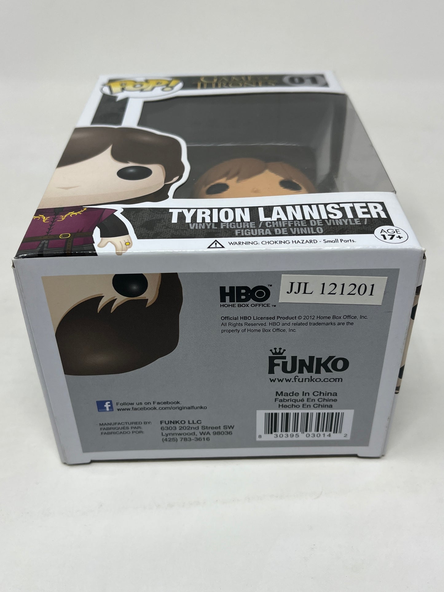 New Funko Pop - Tyrion Lannister 01 - Game of Thrones