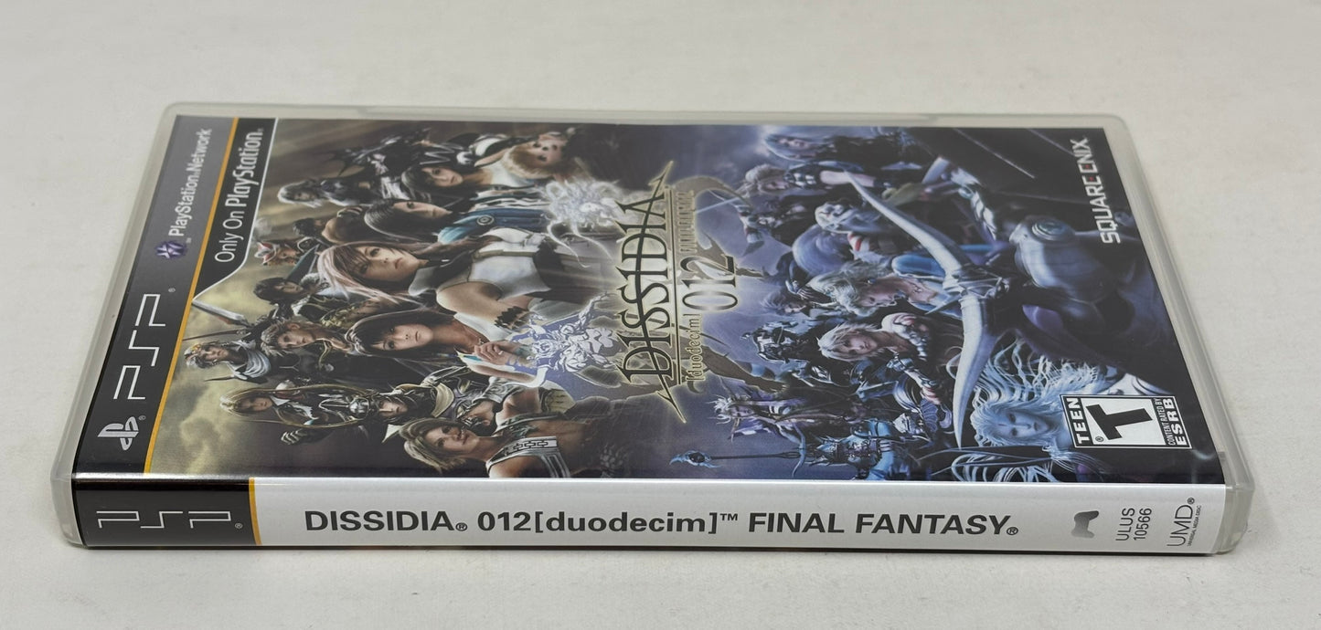 Sony PSP - Dissidia 012: Duodecim Final Fantasy - Complete
