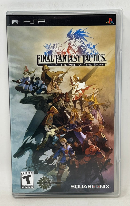 Sony PSP - Final Fantasy Tactics: War of the Lions - Complete