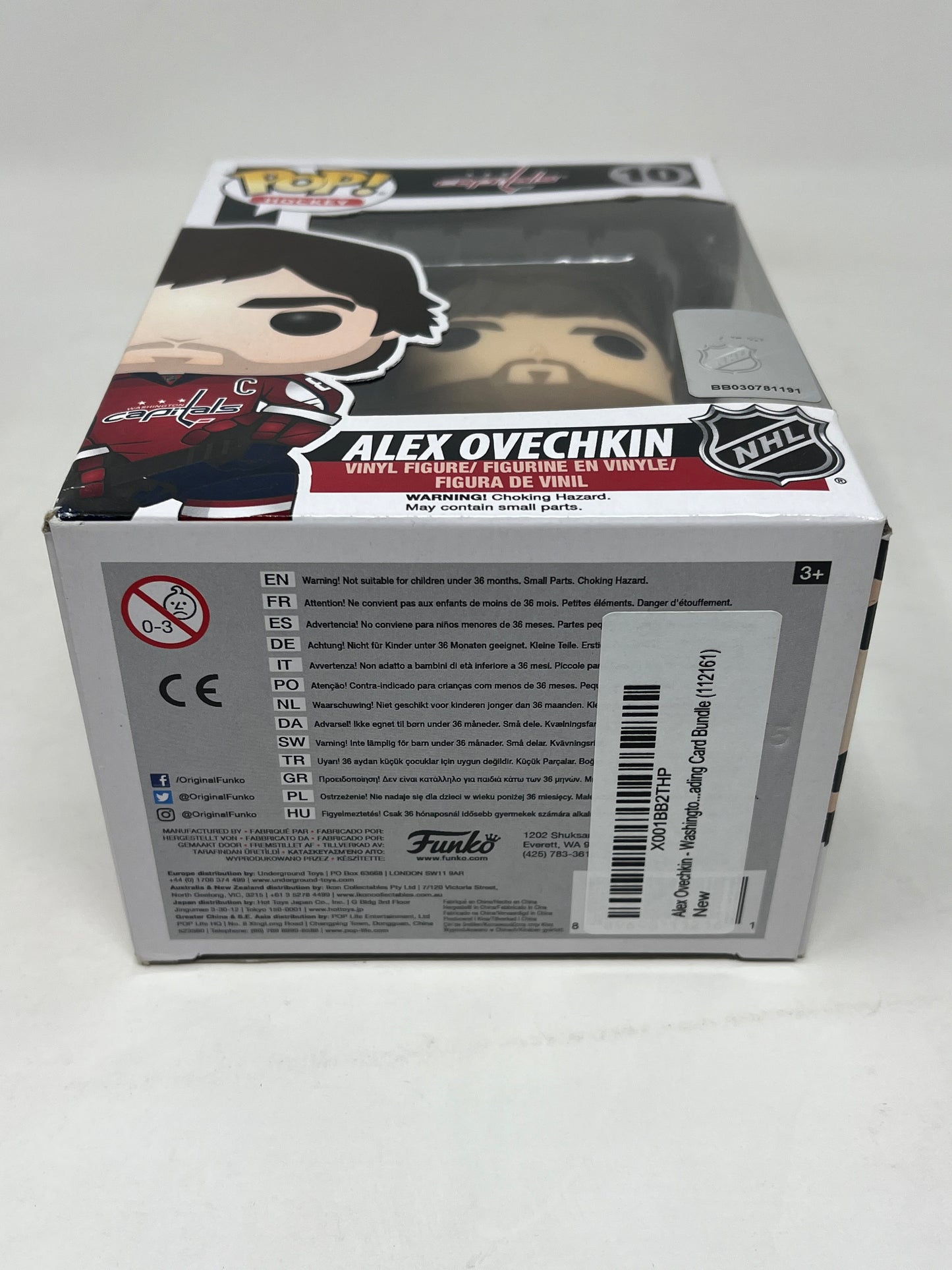 New Funko Pop - Alex Ovechkin - NHL Washington Capitals