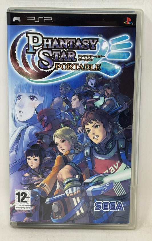 Sony PSP - Phantasy Star Portable (PAL Import) - Complete