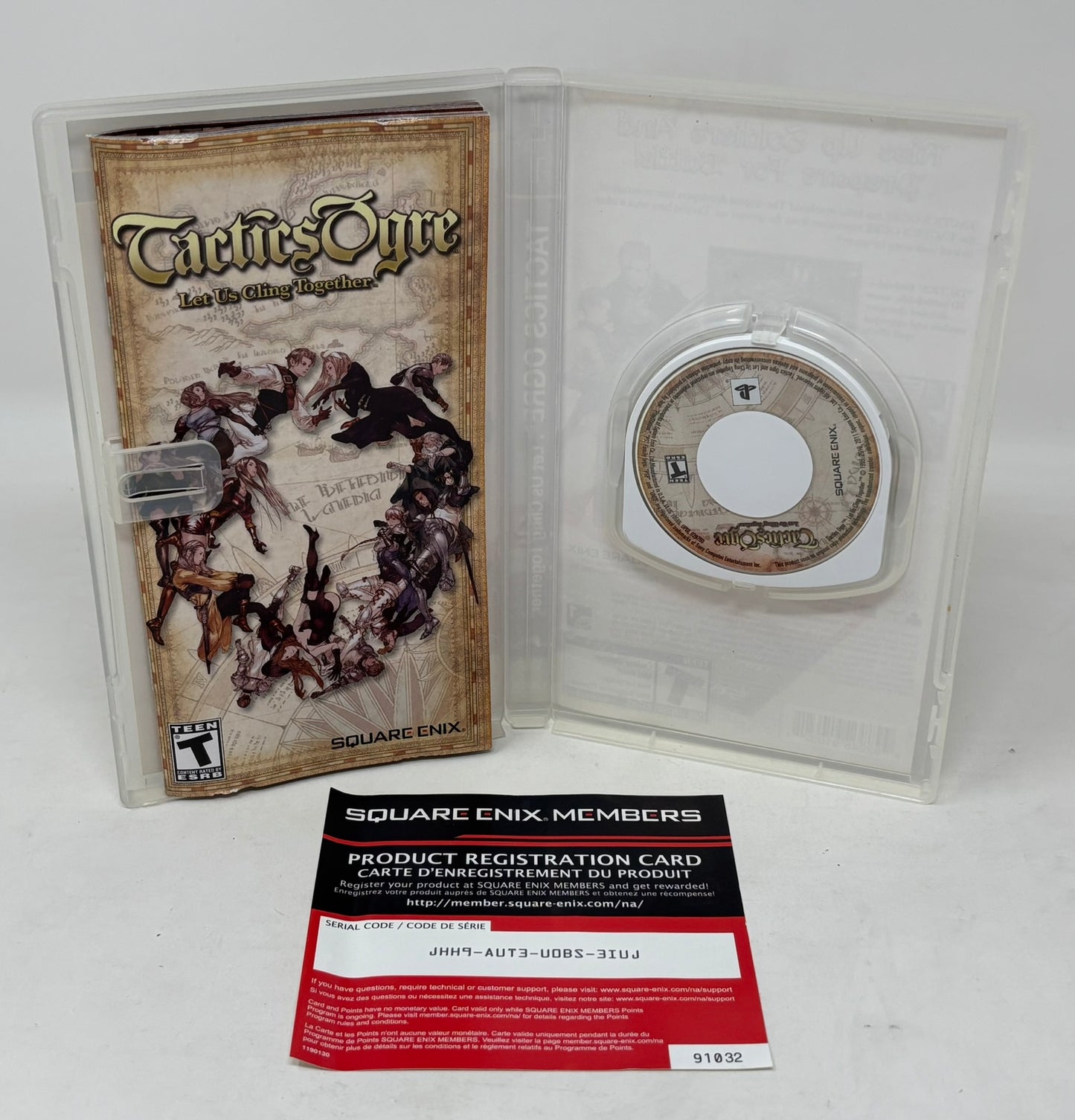 Sony PSP - Tactics Ogre: Let Us Cling Together - Complete