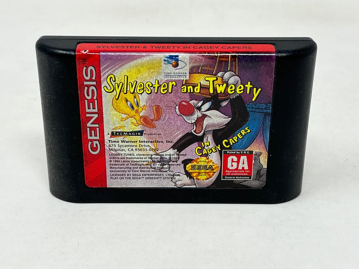 Sega Genesis - Sylvester and Tweety in Cagey Capers