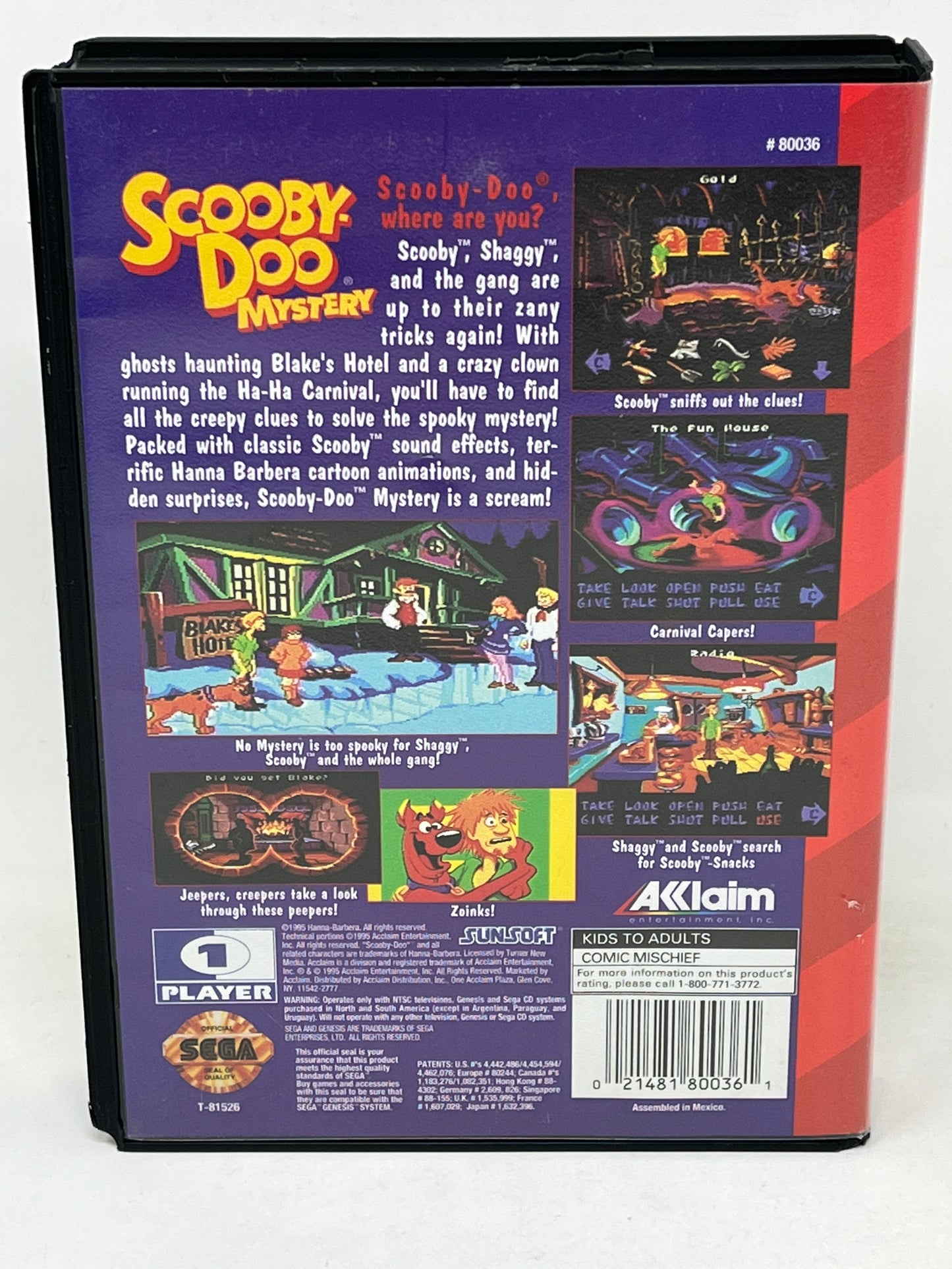 Sega Genesis - Scooby-Doo Mystery