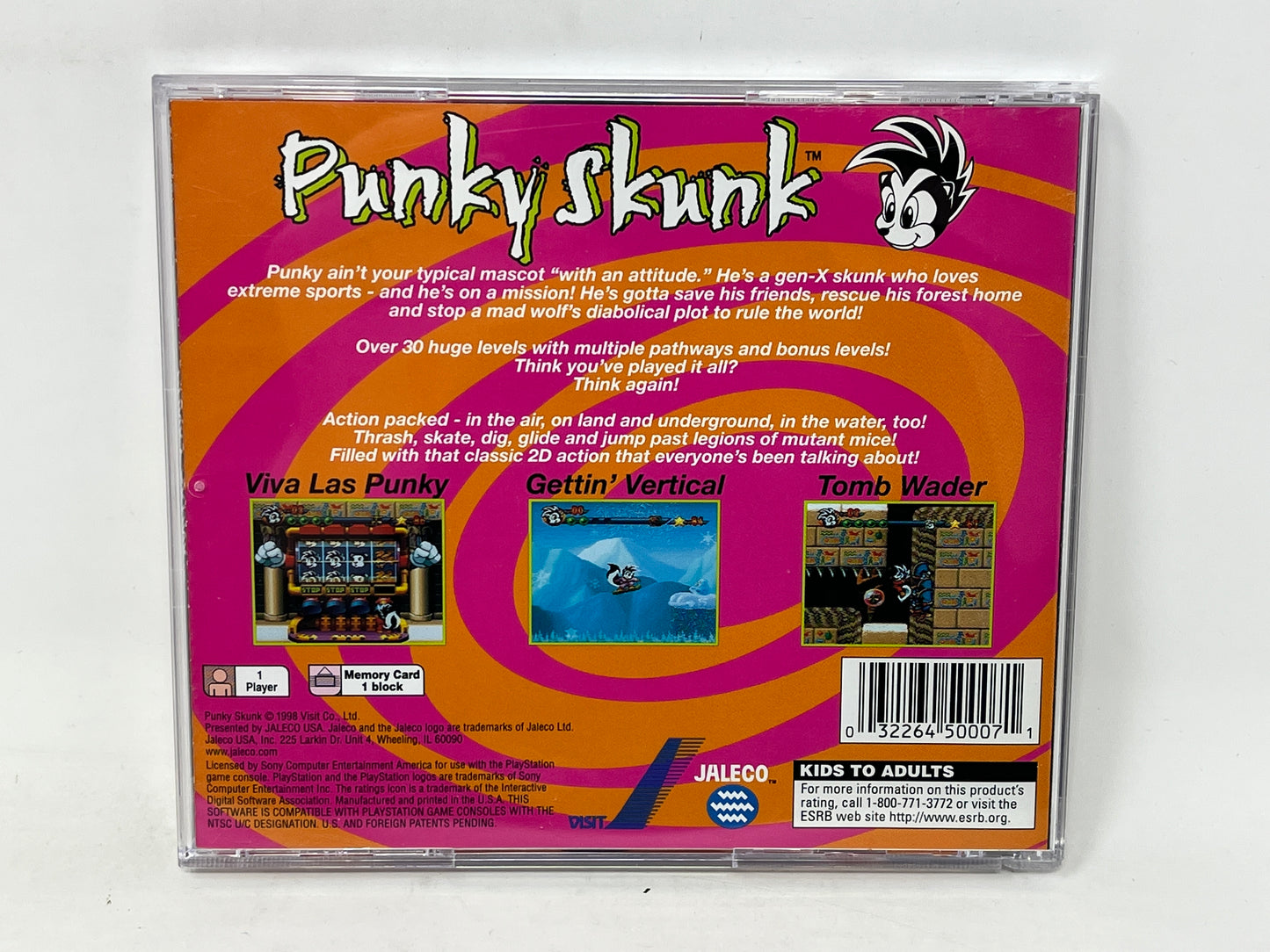 Sony PlayStation - Punky Skunk - Complete