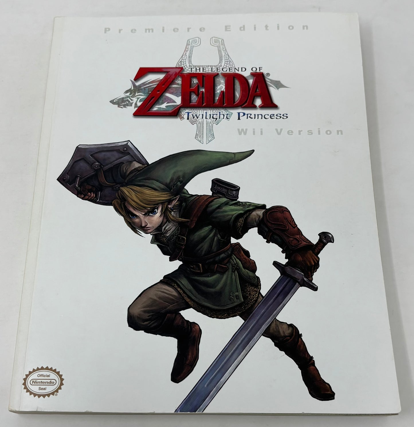 Legend of Zelda Twilight Princess Premiere Edition Prima Strategy Guide - Nintendo Wii