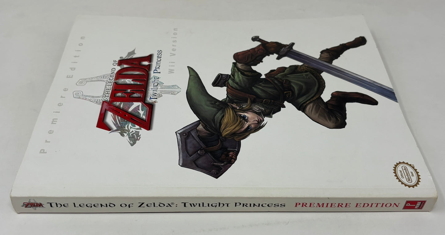 Legend of Zelda Twilight Princess Premiere Edition Prima Strategy Guide - Nintendo Wii