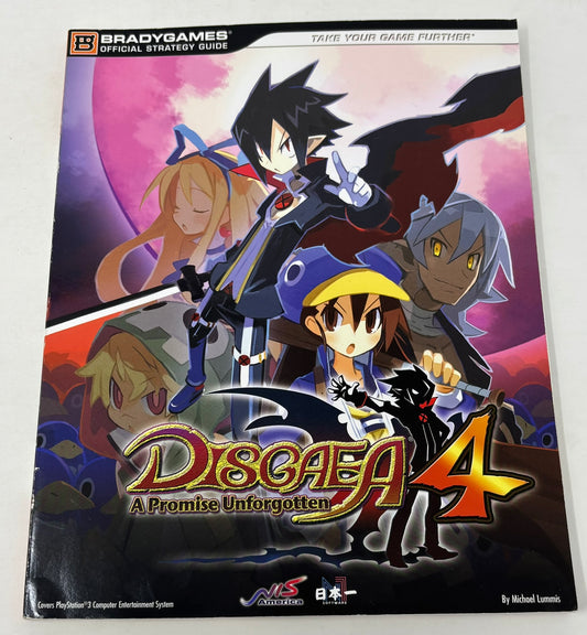Disgaea 4 A Promise Unforgotten - Brady Games Official Strategy Guide
