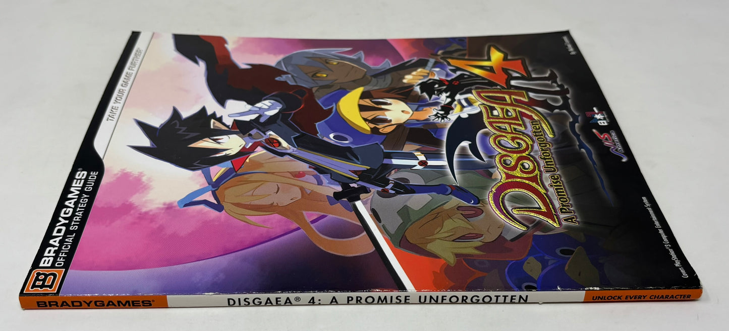 Disgaea 4 A Promise Unforgotten - Brady Games Official Strategy Guide