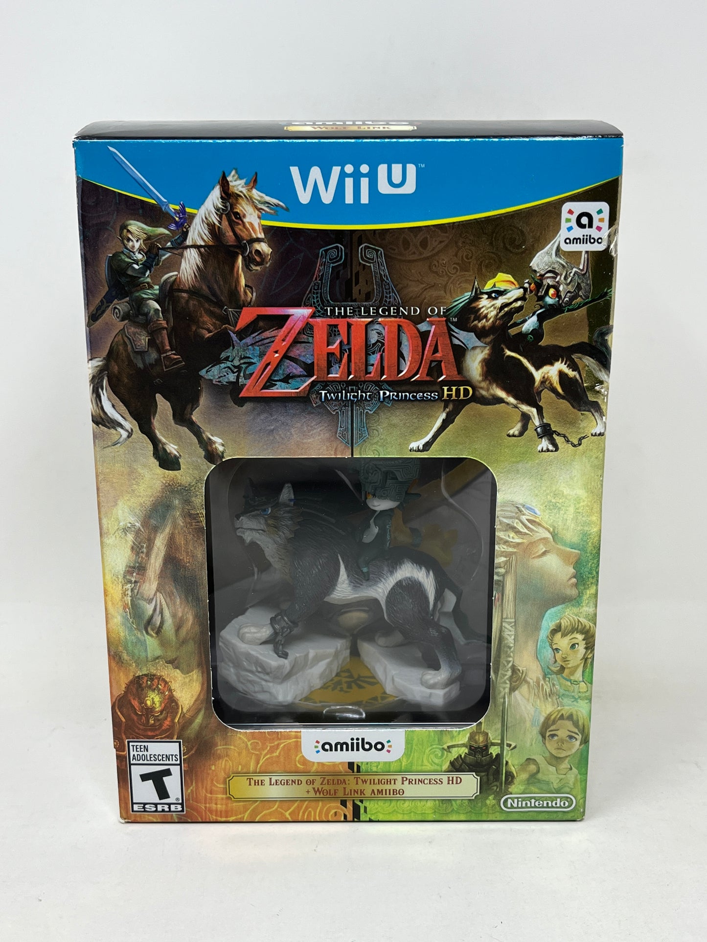 Nintendo Wii U - Zelda Twilight Princess HD Amiibo Bundle - Brand New