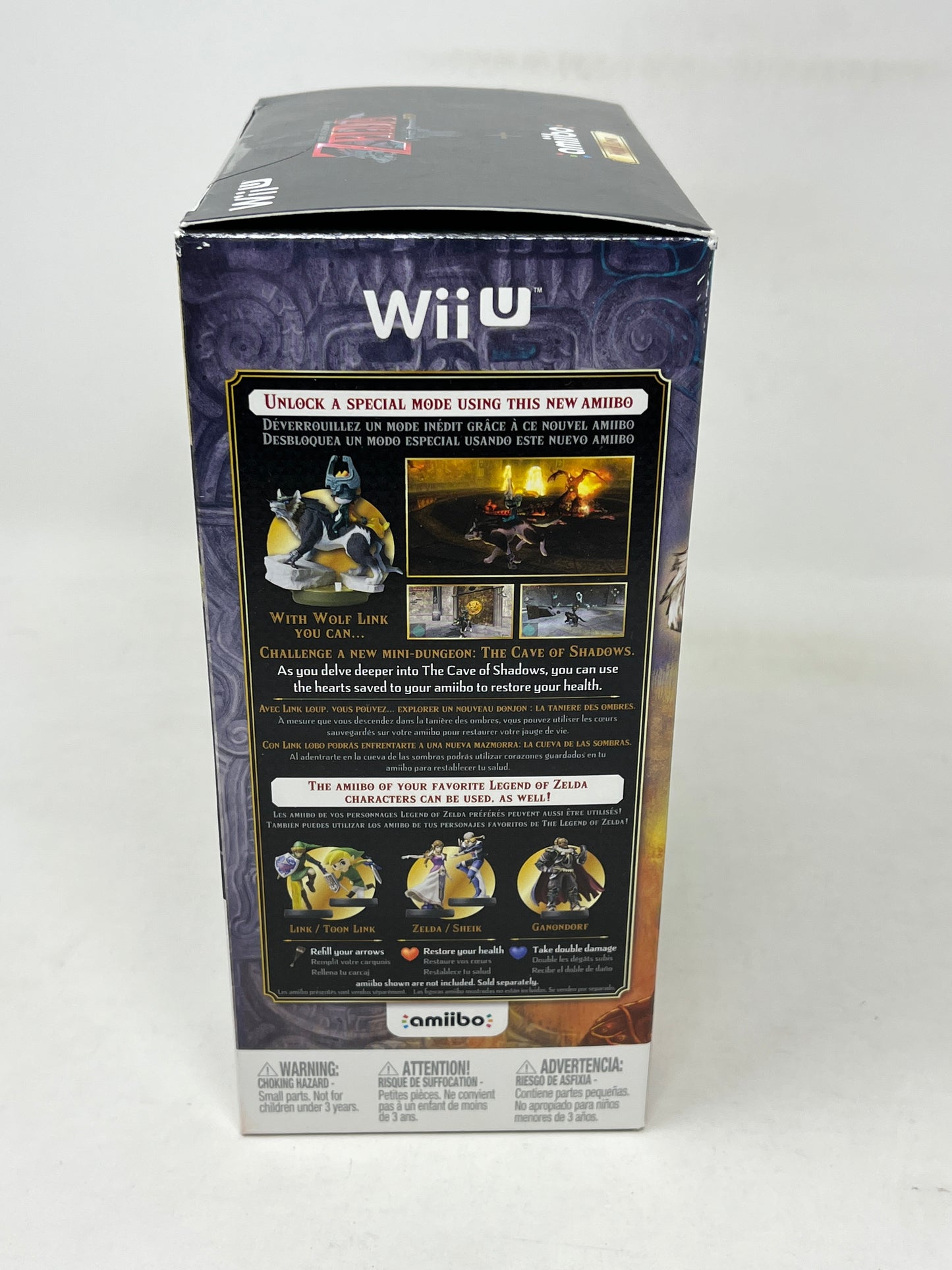 Nintendo Wii U - Zelda Twilight Princess HD Amiibo Bundle - Brand New