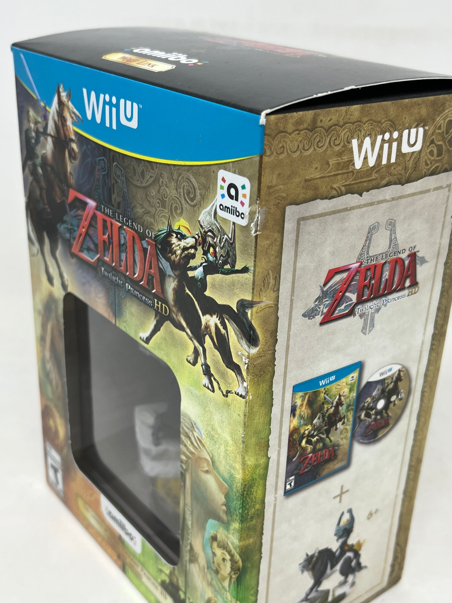 Nintendo Wii U - Zelda Twilight Princess HD Amiibo Bundle - Brand New