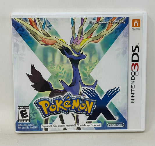 Nintendo 3DS - Pokemon X - Complete
