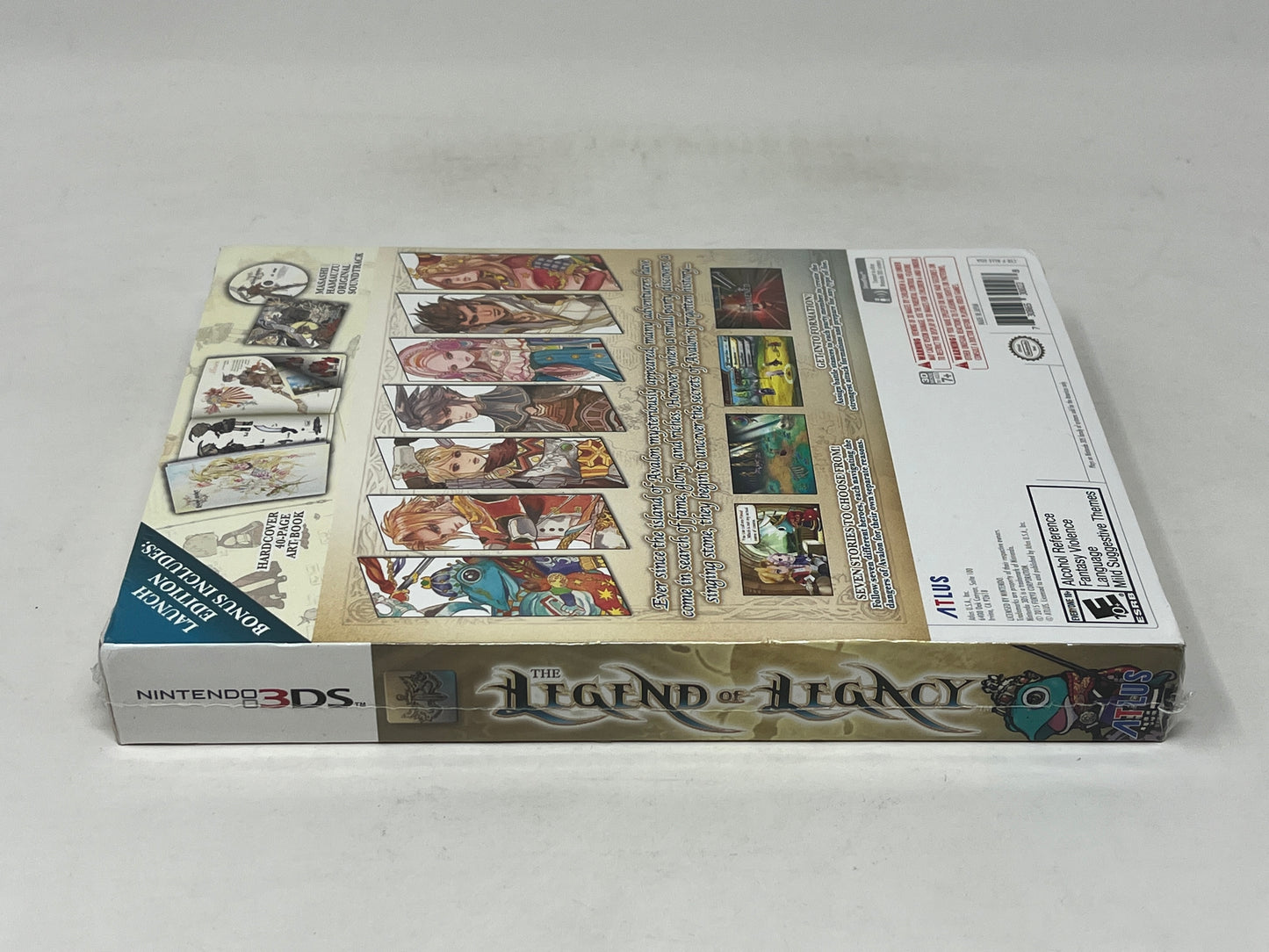 Nintendo 3DS - Legend of Legacy Launch Edition - Sealed
