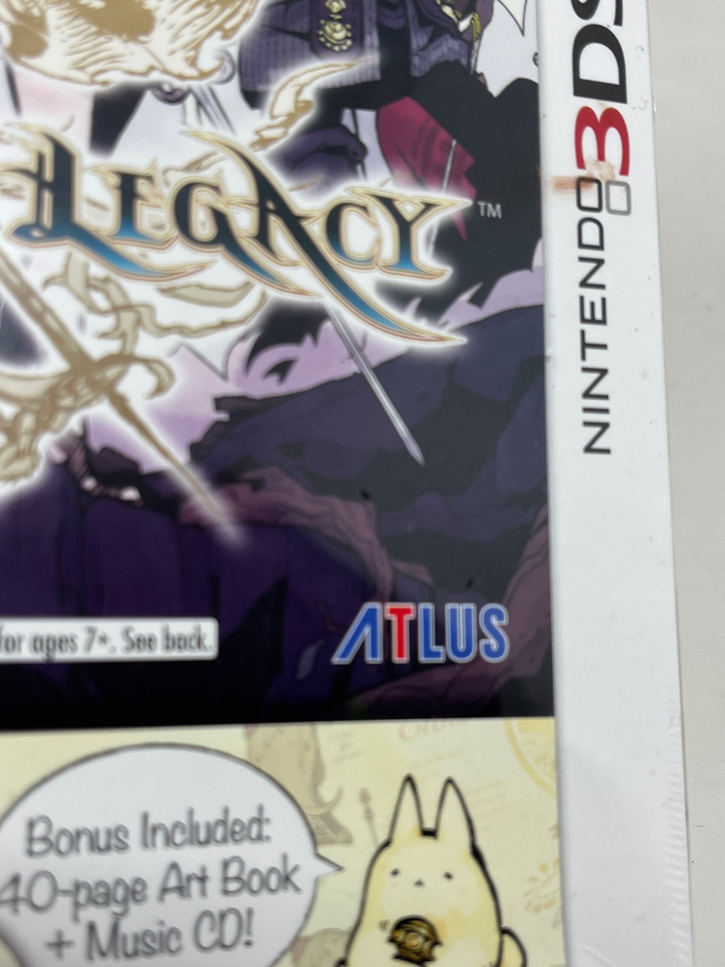 Nintendo 3DS - Legend of Legacy Launch Edition - Sealed