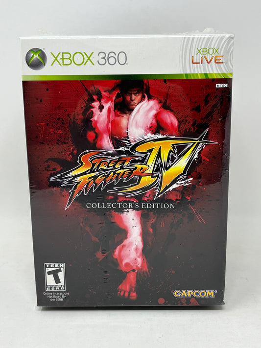 XBox 360 - Street Fighter IV 4 Collector's Edition - BRAND NEW