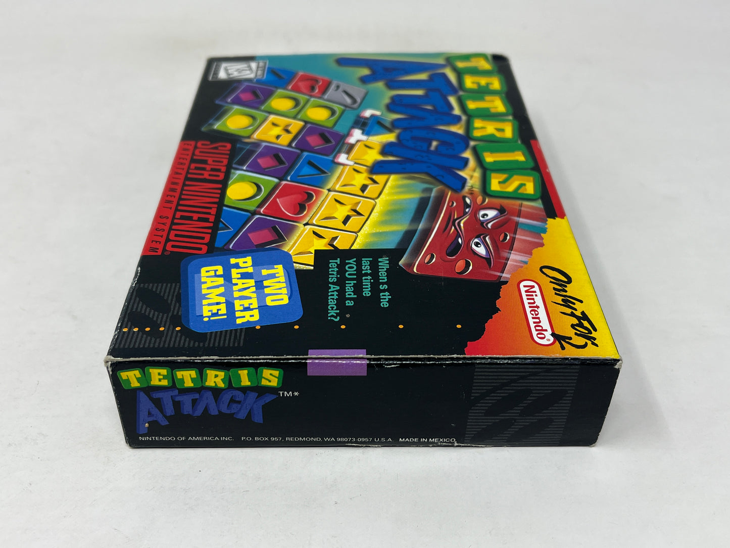 SNES Super Nintendo - Tetris Attack - In Box