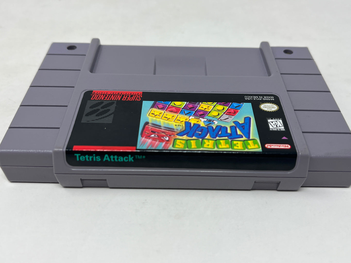 SNES Super Nintendo - Tetris Attack - In Box