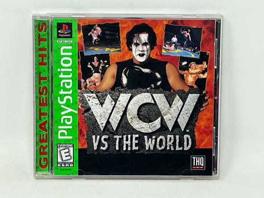 Sony PlayStation - WCW vs the World (Greatest Hits) - Complete