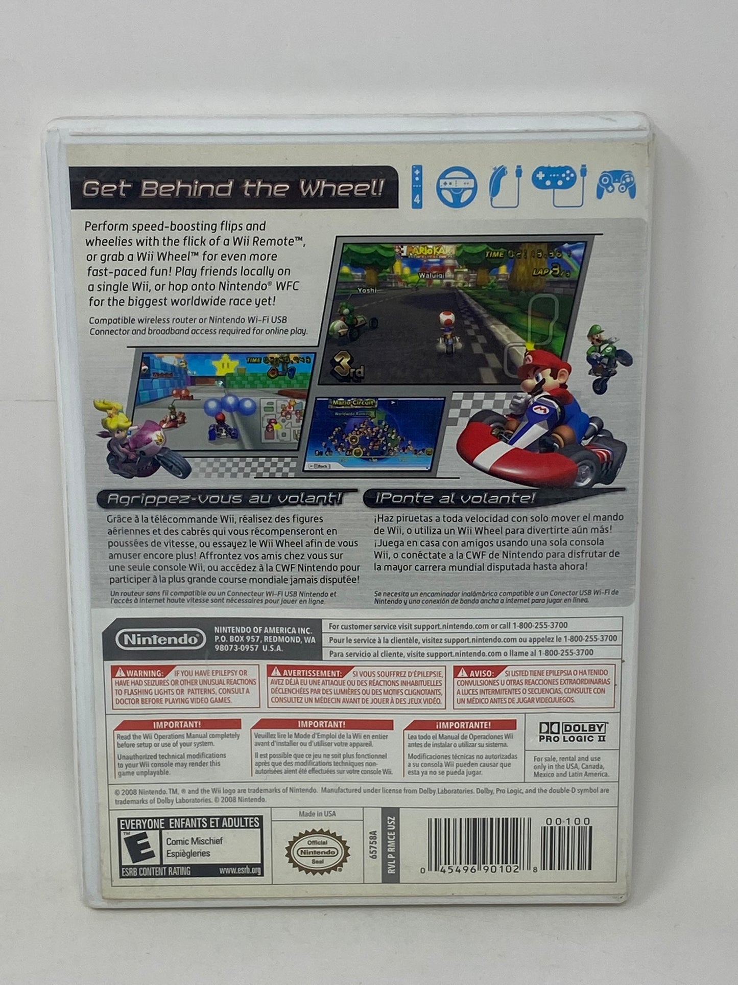 Nintendo Wii  - Mario Kart Wii