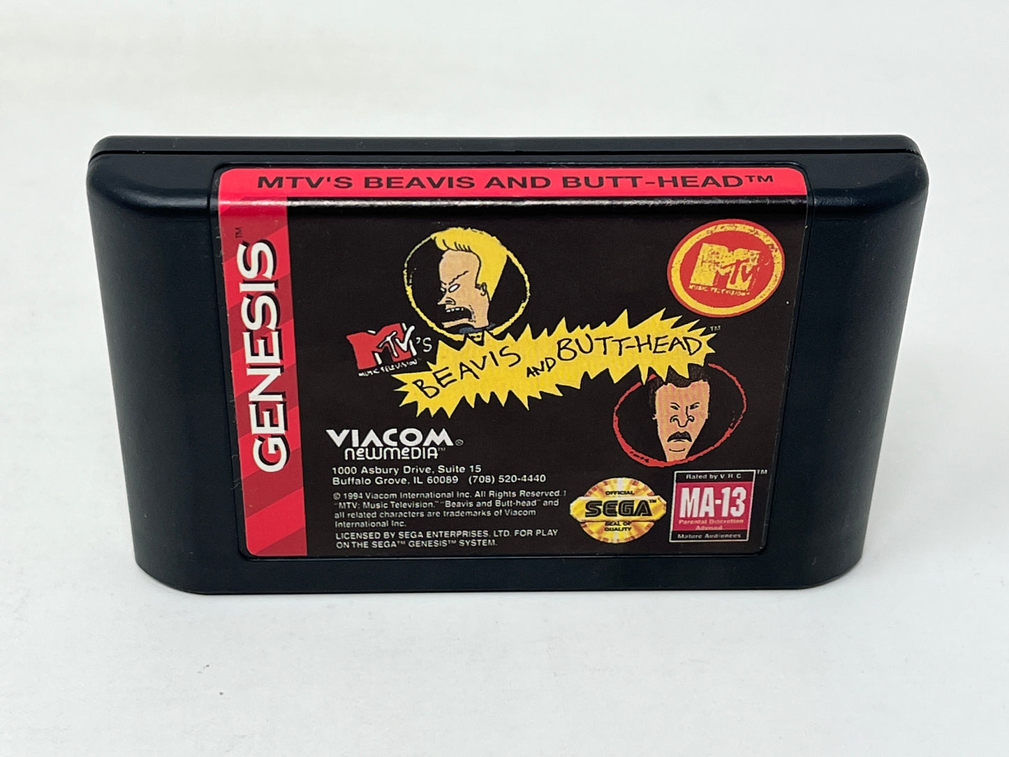 Sega Genesis - Beavis and Butthead - Complete