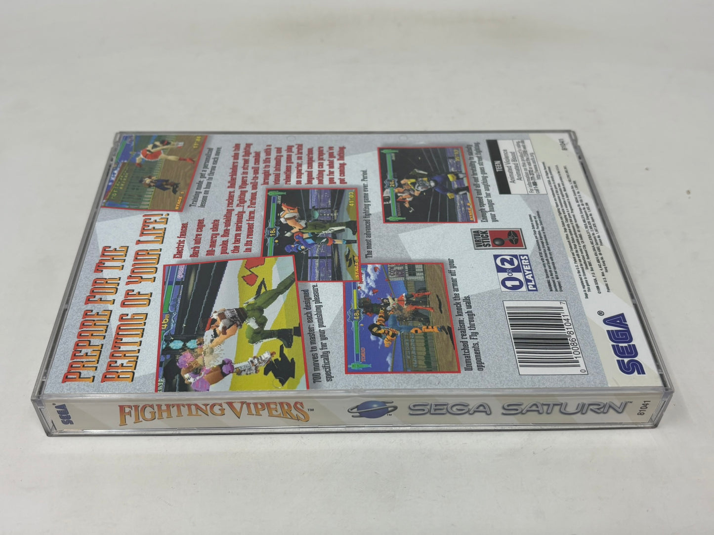 Sega Saturn - Fighting Vipers - Complete