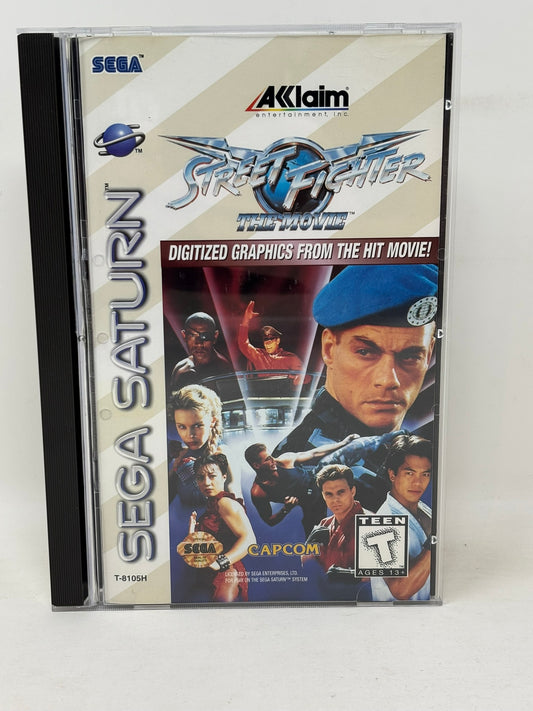 Sega Saturn - Street Fighter The Movie - Complete