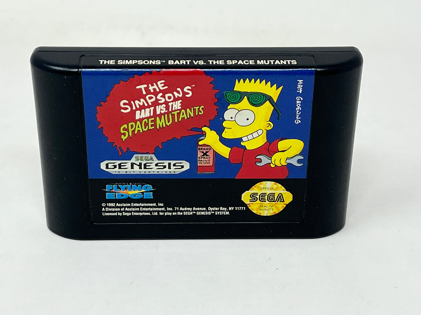 Sega Genesis - The Simpson's Bart Vs the Space Mutants