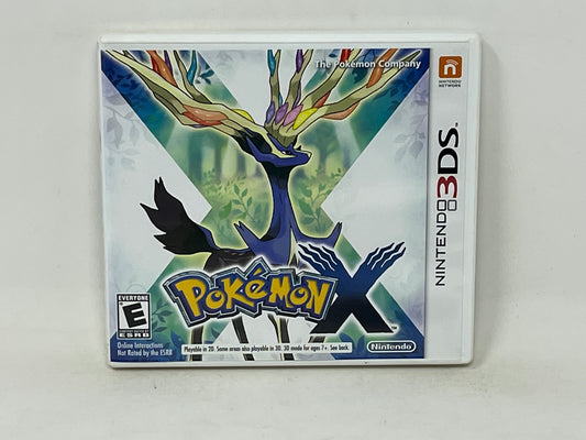 Nintendo 3DS - Pokemon X - Complete