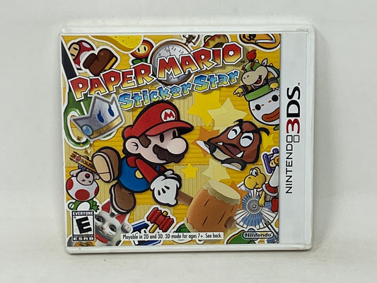 Nintendo 3DS - Paper Mario Sticker Star - Complete