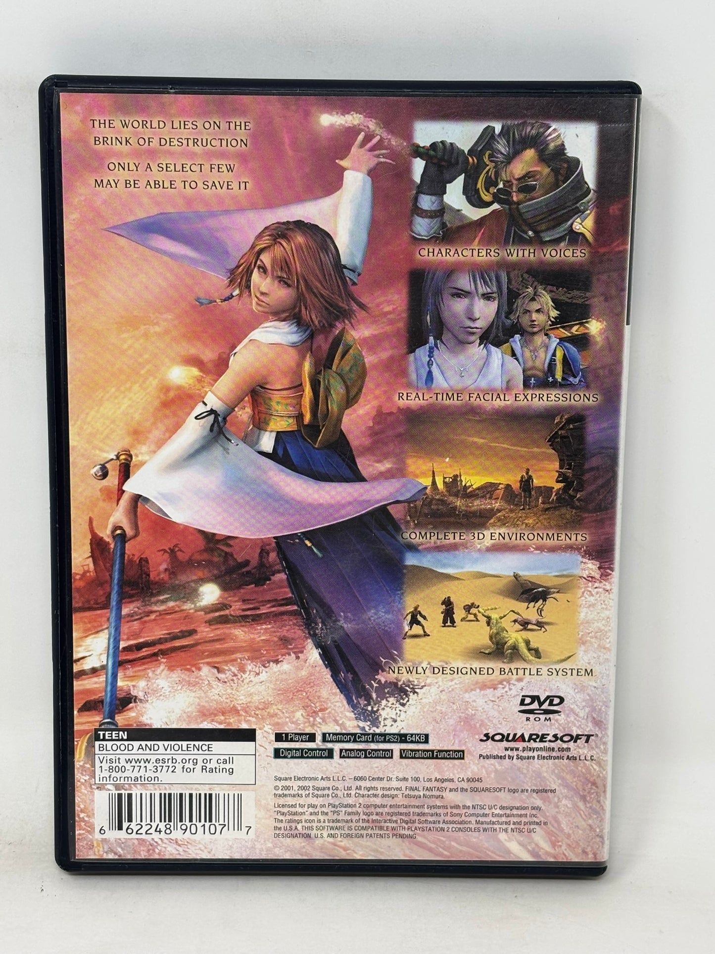 Sony PlayStation 2 - Final Fantasy X 10 - Complete