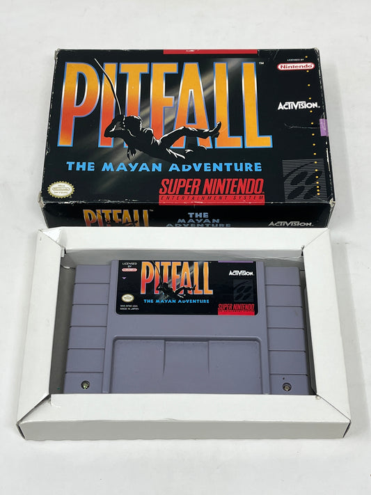 SNES Super Nintendo - Pitfall: The Mayan Adventure